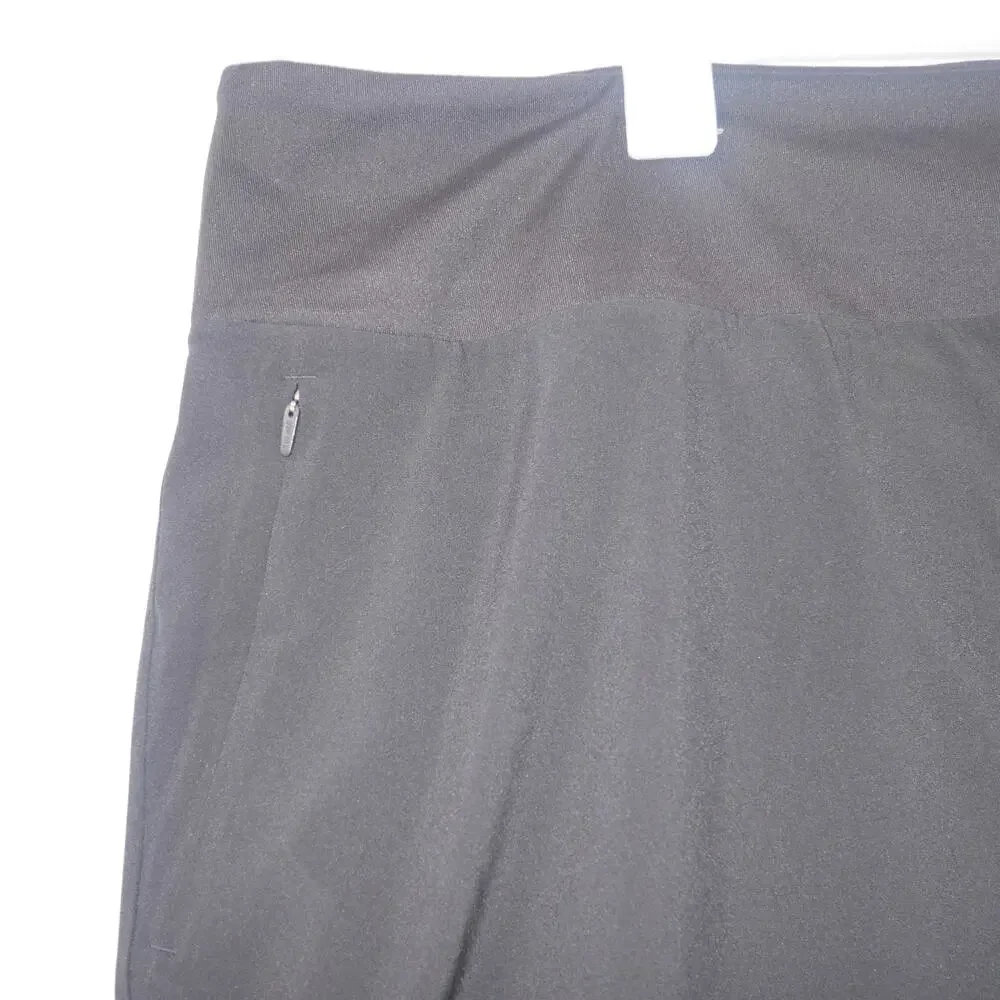 NEW Athleta Soho Skorts Shorts  Women's Plus Size 26 Black Stretch Pull On - Picture 3 of 9